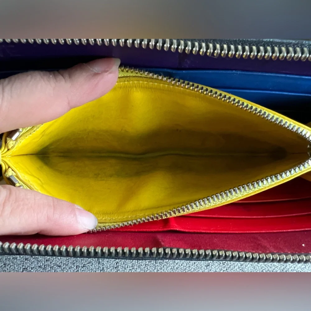 Loewe Rainbow Collection Zippy Wallet